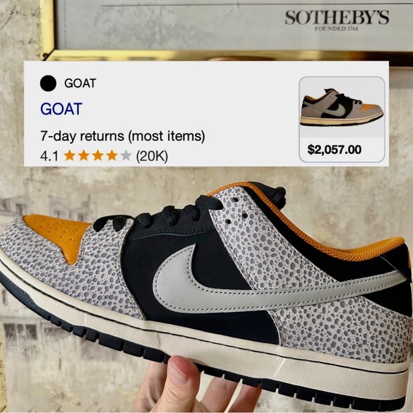 Nike SB Dunk Low Pro Electric Pack “Cobblestone” (FZ1233-001) Friends And Family - Picture 7 of 9